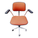 Vintage fabric office chair by Hag Oslo Norway