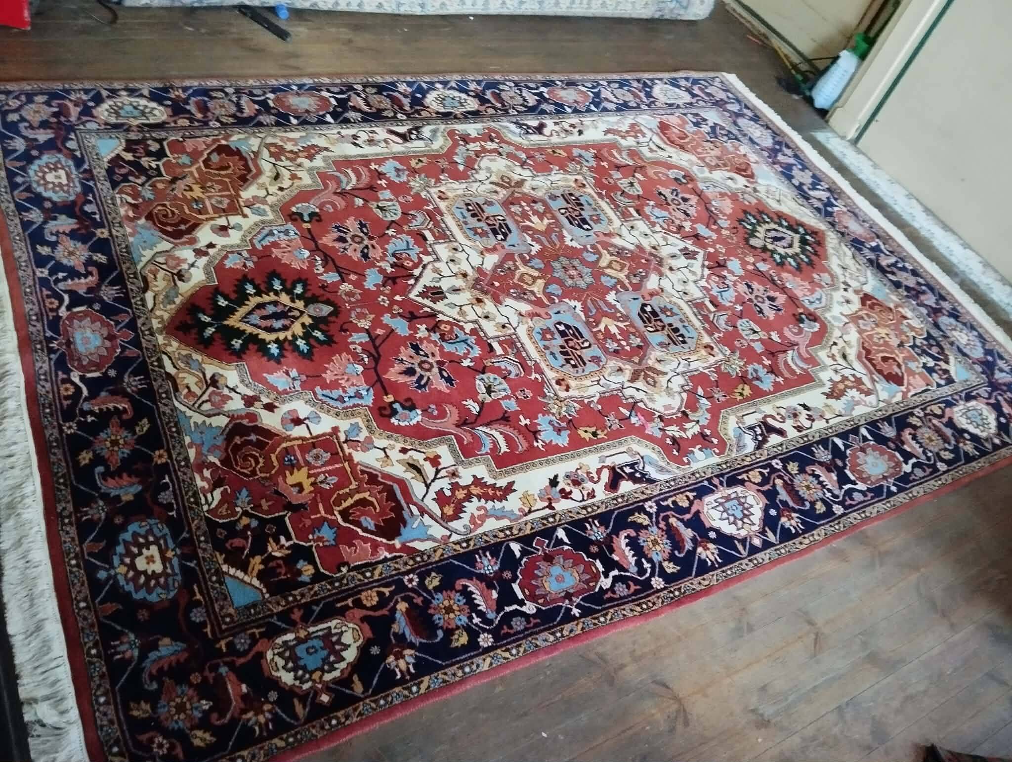 Tapis Indo Heriz fait main 318x223cm