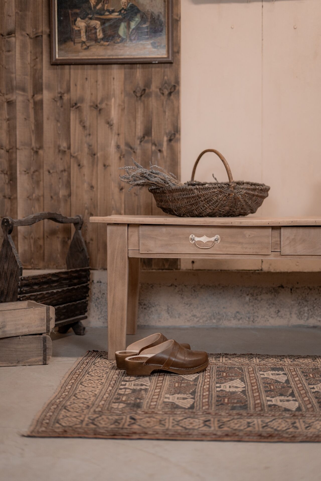 Beech coffee table