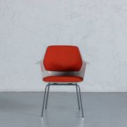 Vintage Space Age Orange Dining Chair, Italy, 1970’s