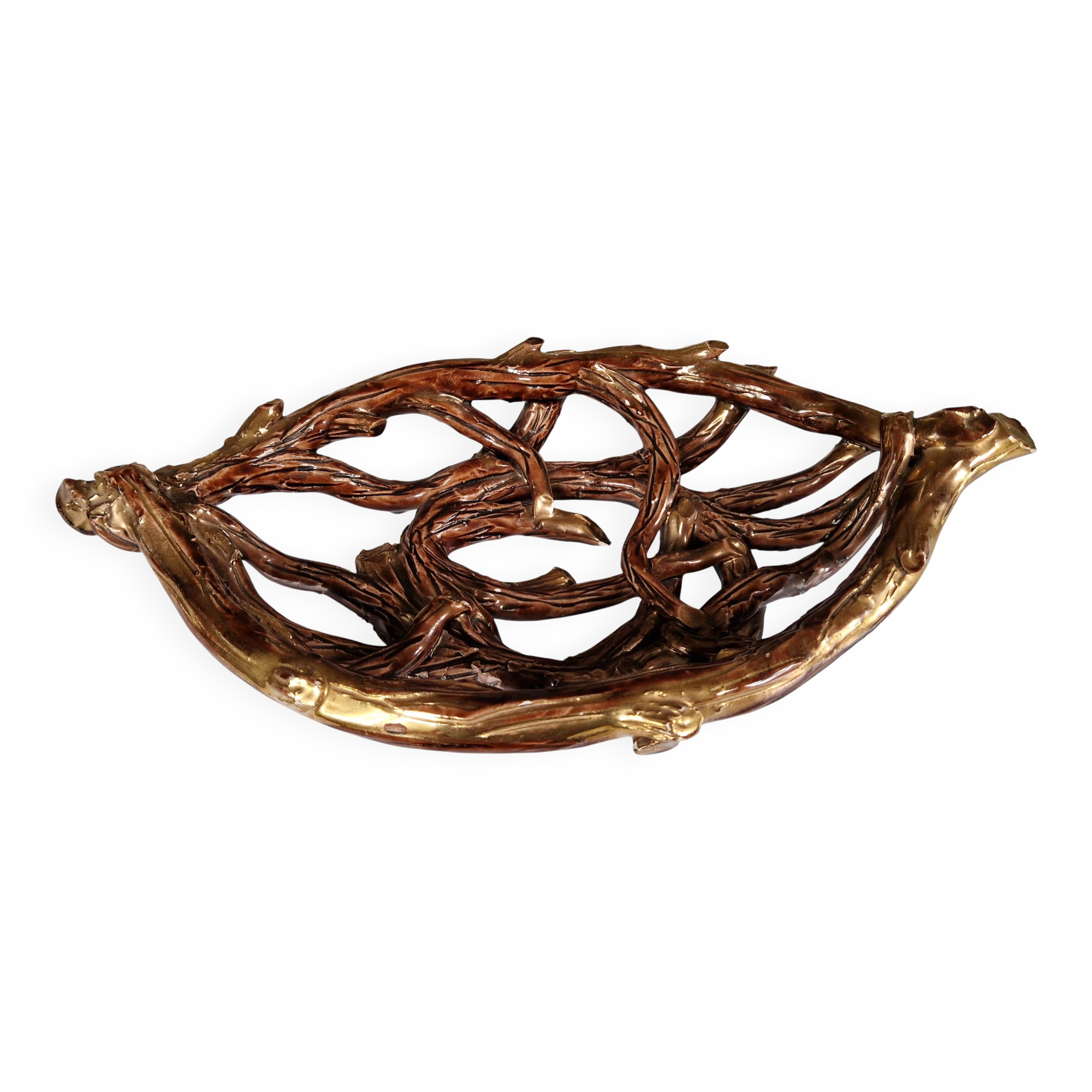 Brutalist fruit bowl from the 1950s.