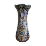 vase Desvres Fourmaintraux Courquin XIXe french earthenware vase