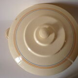 Art deco earthenware dish or soup tureen