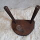 Tabouret de ferme tripode en bois