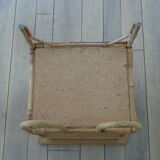 Rattan bedside table