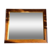 Art deco mirror 1920 wood and silver vintage
