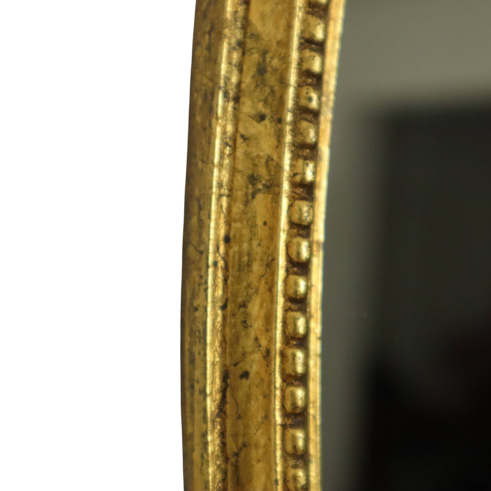 Classic French Rococo Baroque Style Mirror Gold Resin 70cm