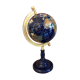 Globe terrestre g.e.m in lapis, hard pierres and motherpearl