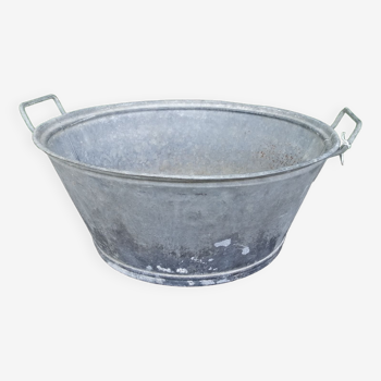 Bassine en zinc