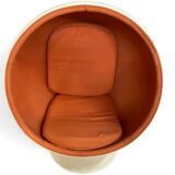 4 x fibreglass ball chair 1980s