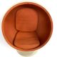 4 x fibreglass ball chair 1980s