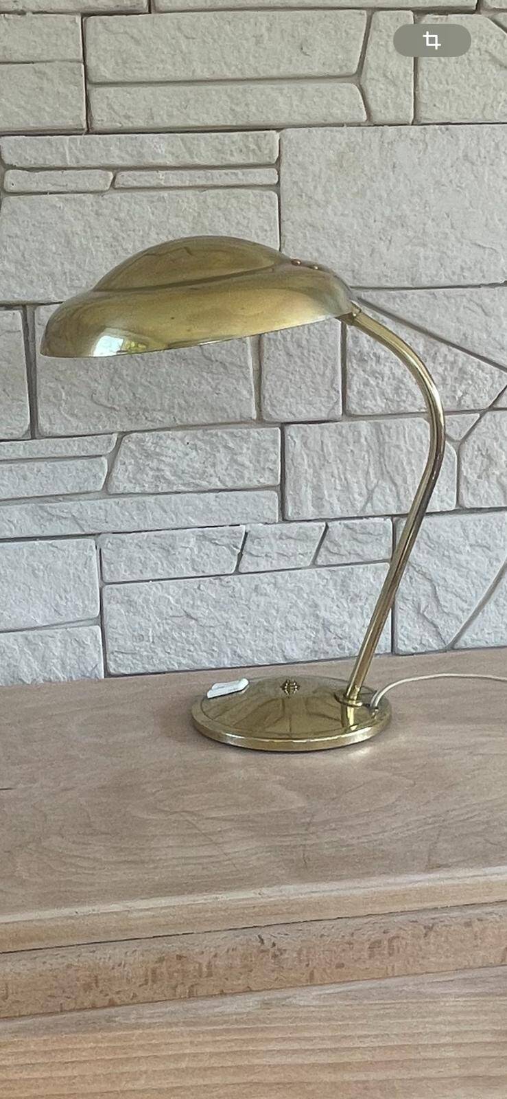 Old desk lamp