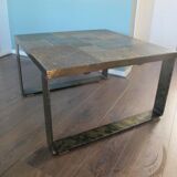 Table d'appoint brutaliste de Paul Kingma, années 1960