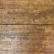 Antique solid wood bistro table