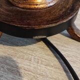 Sampa Helios lamp in red glass