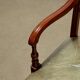 Antique Regency armchair in mahogany, upholstered seat, UK 1800s