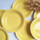 Deep plates or salad plates Villeroy & Boch yellow