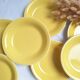 Deep plates or salad plates Villeroy & Boch yellow