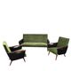 Canapé et 2 chaises Mid-Century Modernes