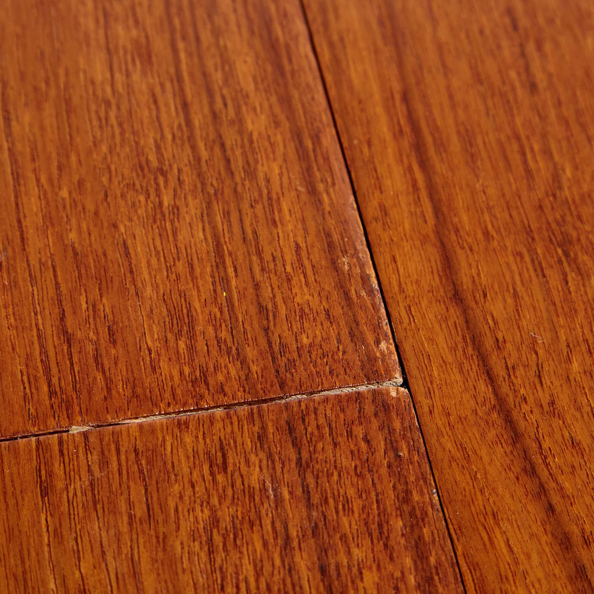 Restored teak dining table by henry rosengren hansen for brande møbelindustri mk9477