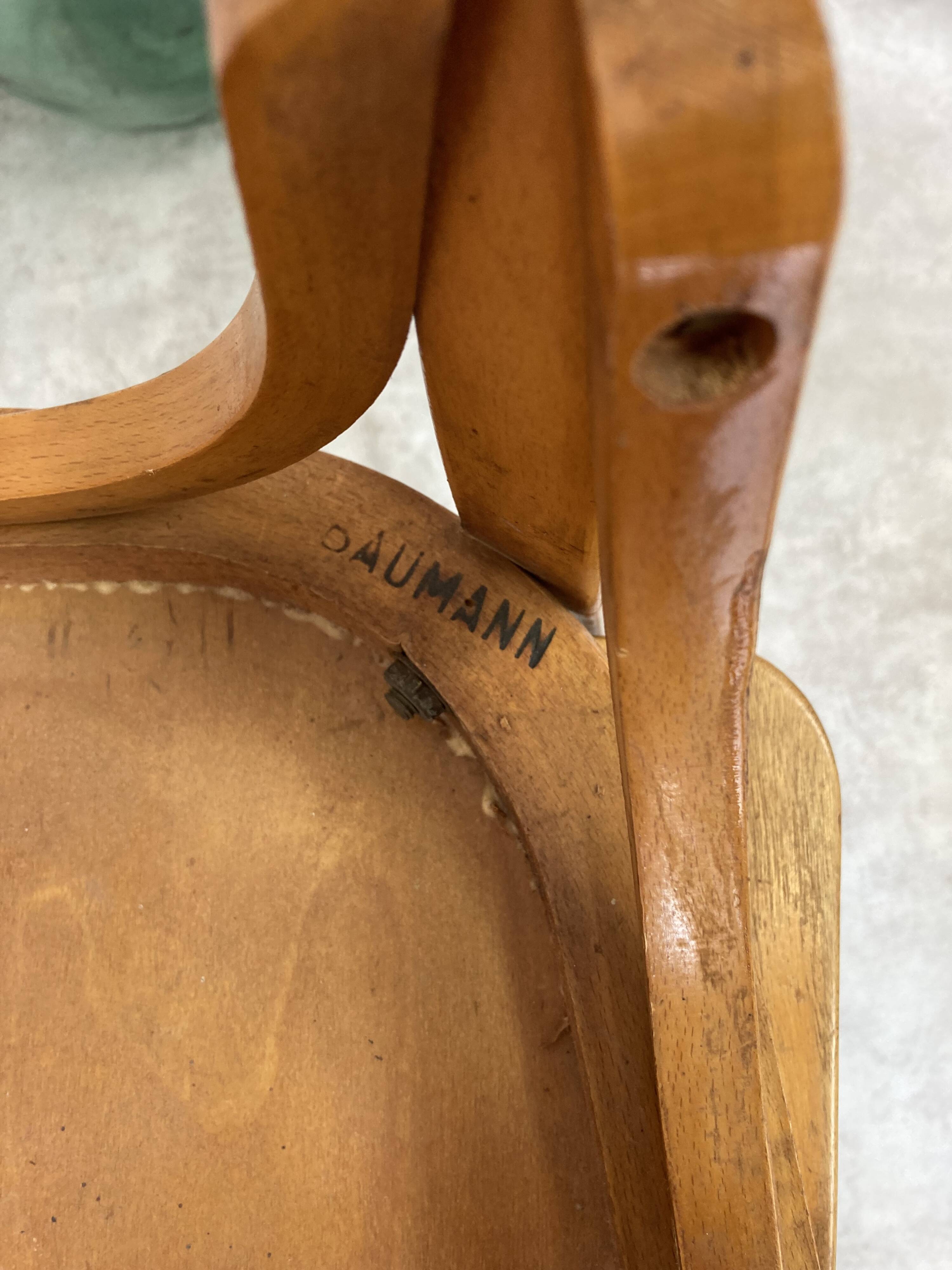 Série de 5 chaises Baumann