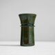 Modern vase in glazed ceramic
