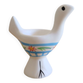 Bird-shaped ceramic egg cup – unique piece – collector – probably