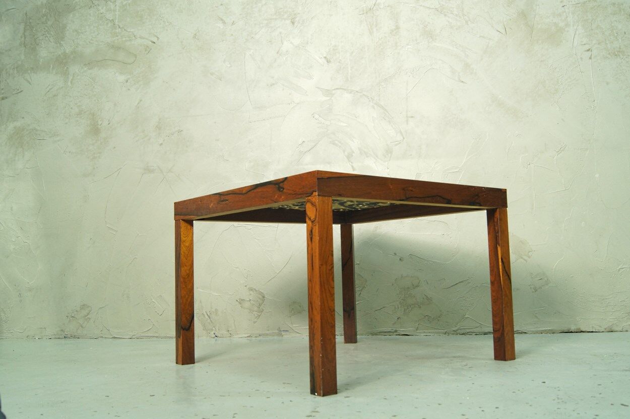 Vintage Swedish rosewood coffee table, 1960s