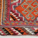 3x10 Vintage Persian Kilim Runner Rug, 97x299Cm