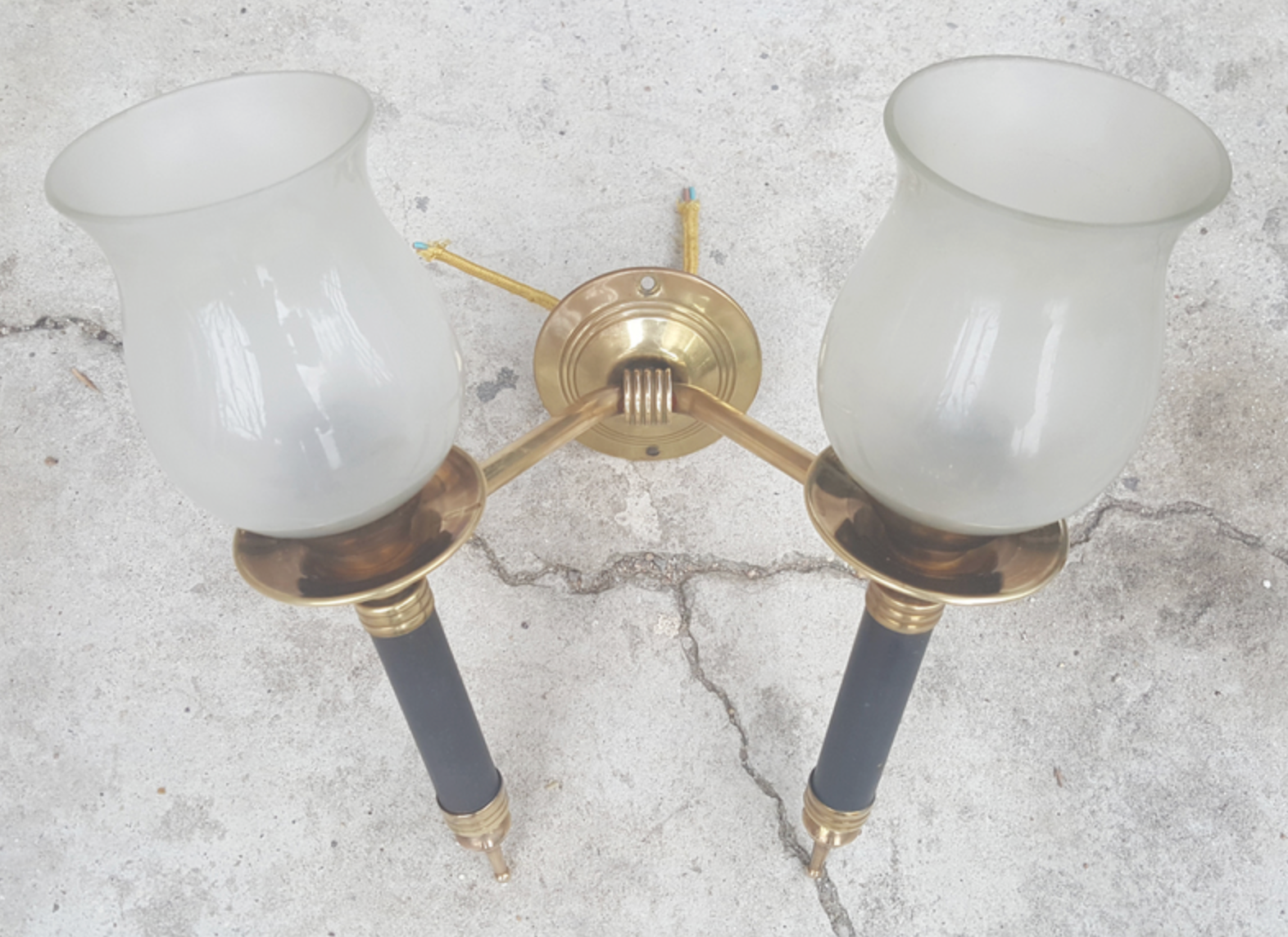 Double sconce, neo classic circa 30s
