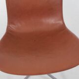 Set of 4 Scandinavian chairs model PK9 original edition K. Christiansen