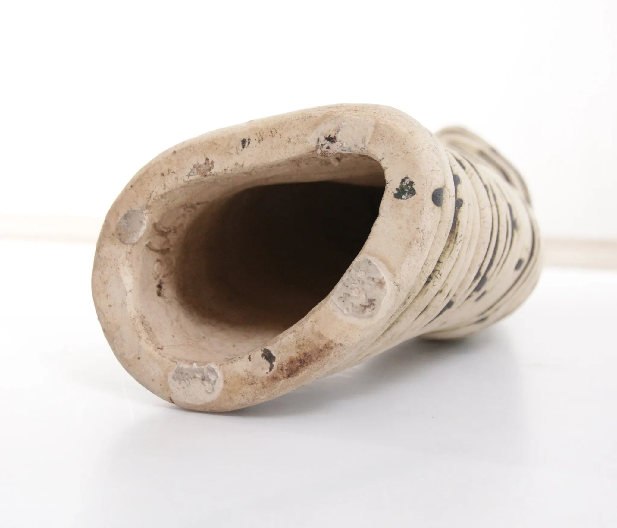 Andrea Dogterom ceramic sculpture women in stripes