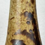 Mid-century Danish studio ceramic candlestick signed Aage Würtz, 1960s.