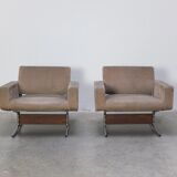 Pair of 'Caracas' lounge chairs by Pierre Guariche for Meurop, 1967