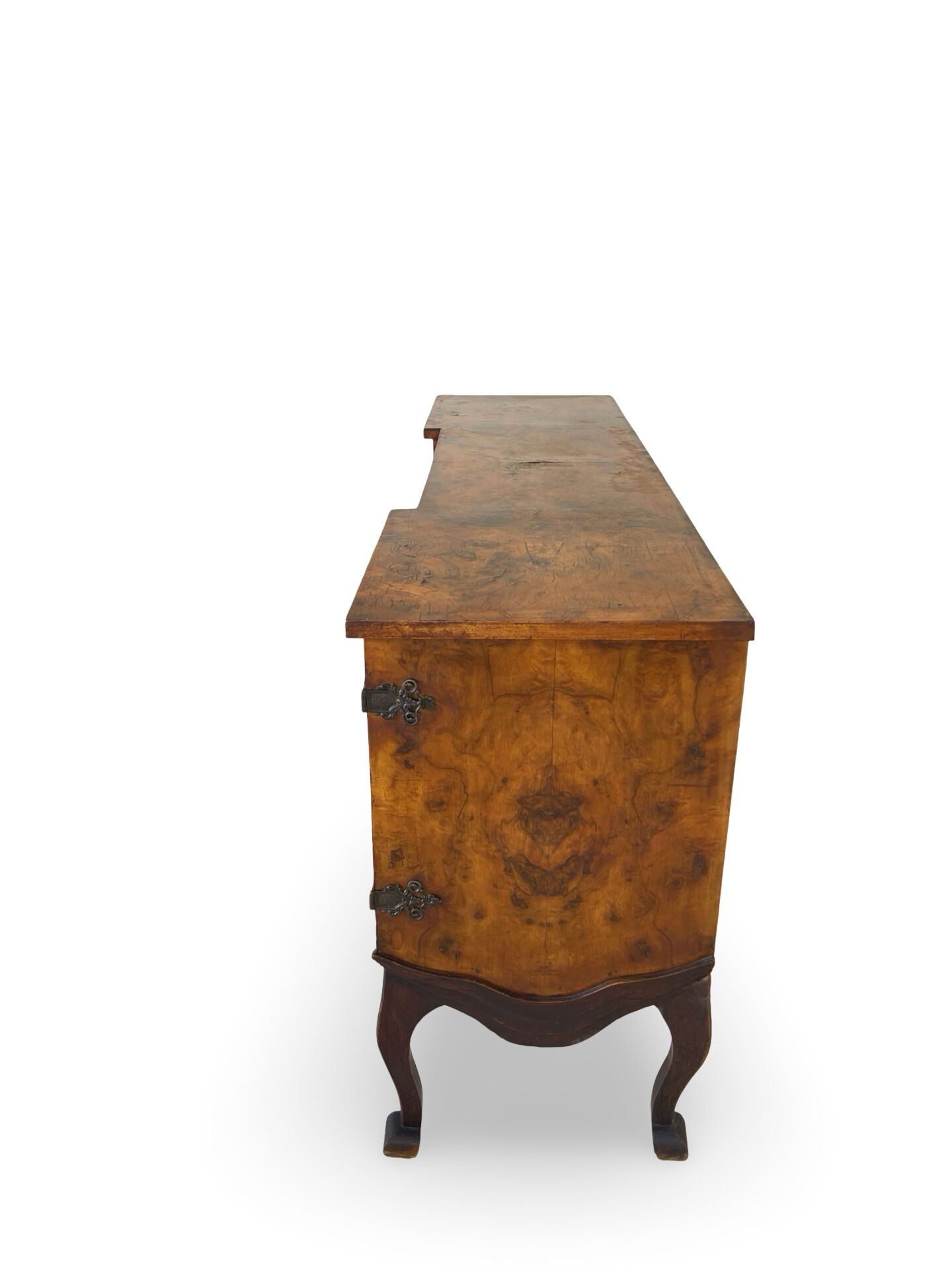 Buffet en noyer burr italien, années 1930.