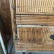 Vintage rattan chest of drawers