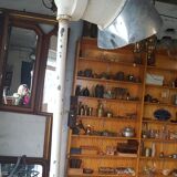 metal foot FMP 1950s lamp