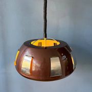 Vintage Lakro Amstelveen suspension - Space Age hanging lamp