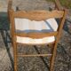 Fauteuil à accoudoirs dossier bas