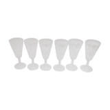 Lot 6 flutes ciselés