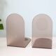 Pair of smoked plexiglass bookends, 1970s