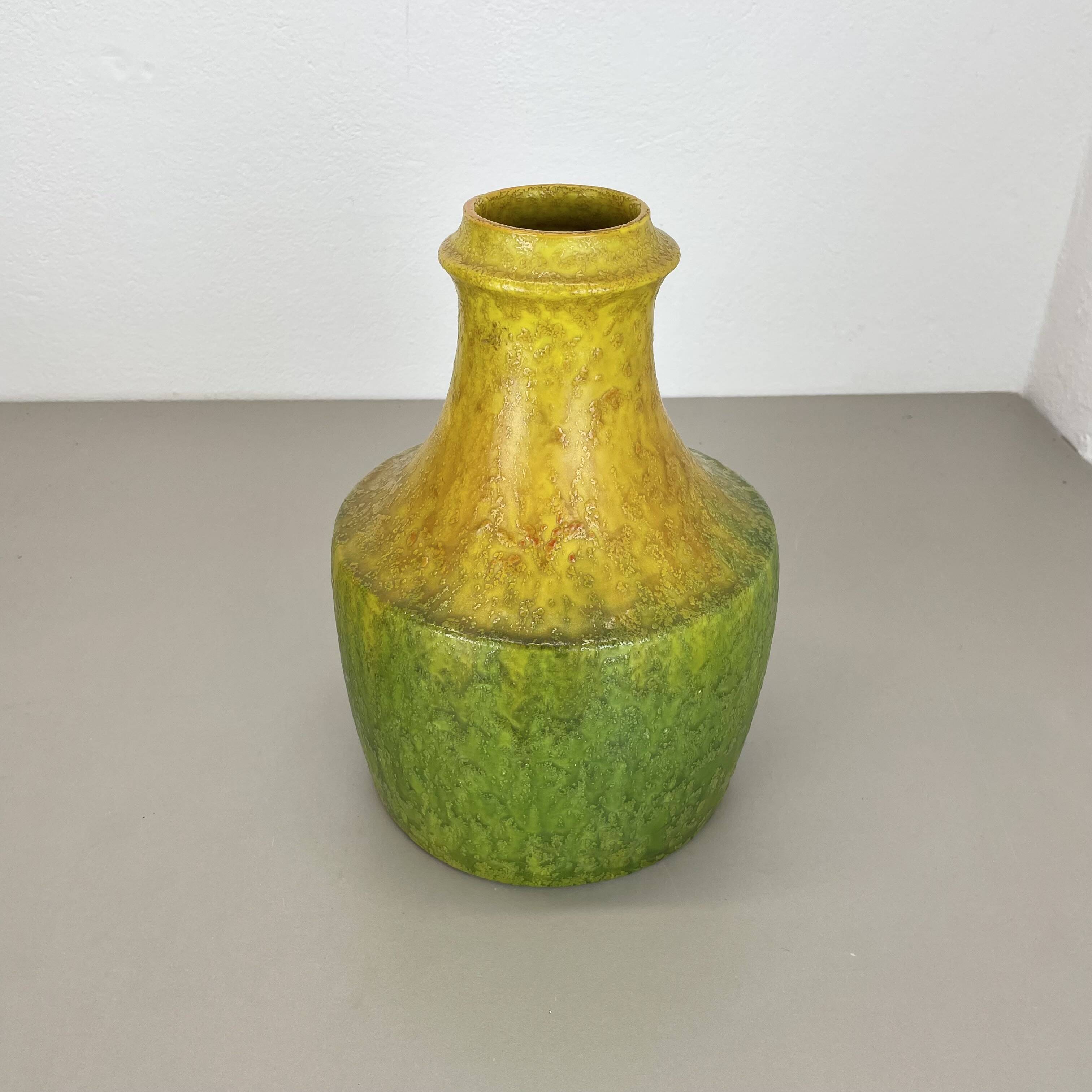 XL 4.4kg 31cm Ceramic Pottery VASE by Marcello Fantoni, ITALY, 1950s