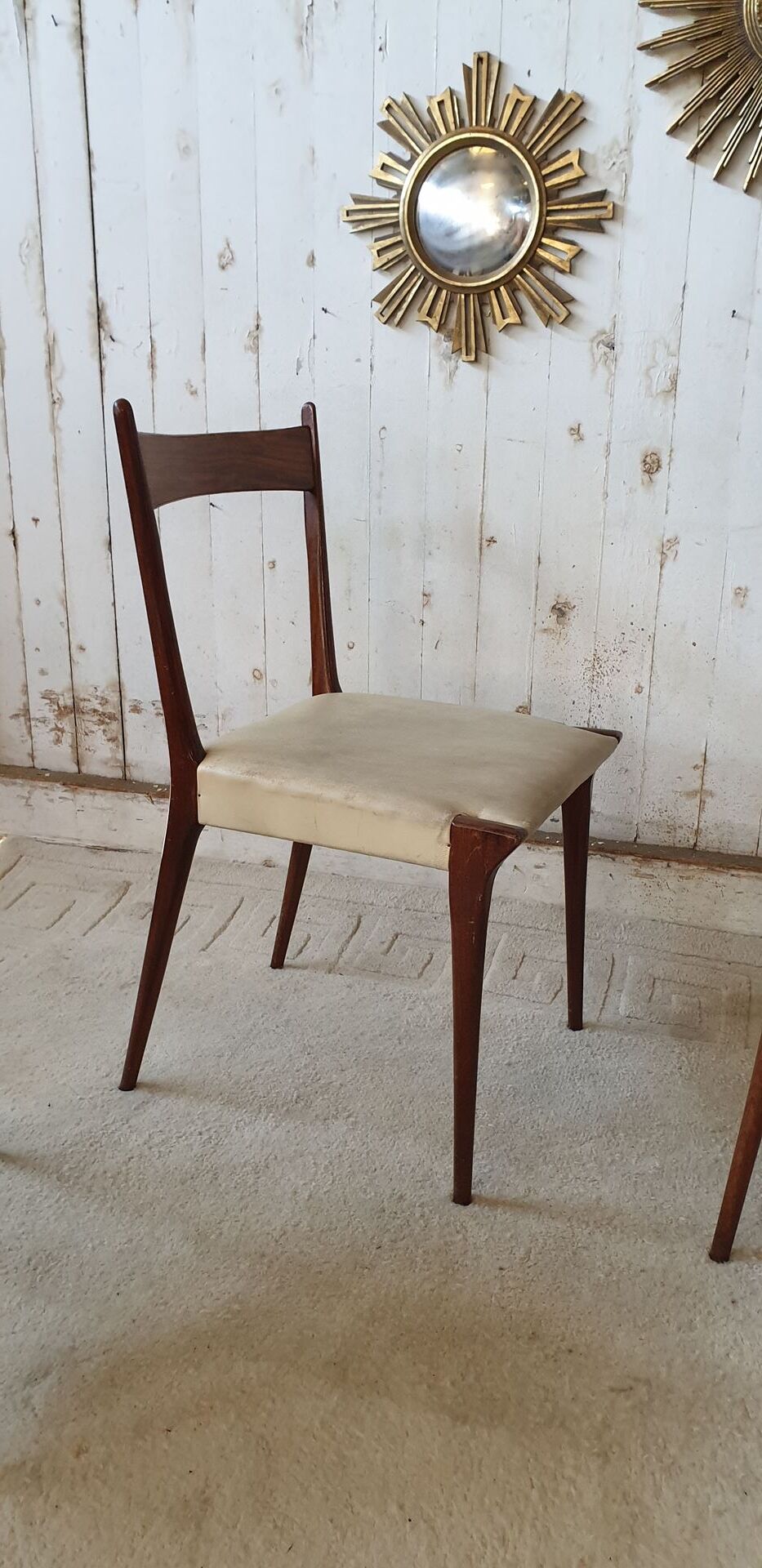 S2 teak dining chairs by Alfred Hendrickx for Belform 1960