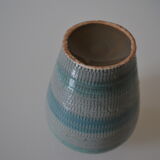 Vase vintage 60's aldo londi bitossi blu rimini