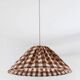 Malala "terra" large tile conical textile suspension
