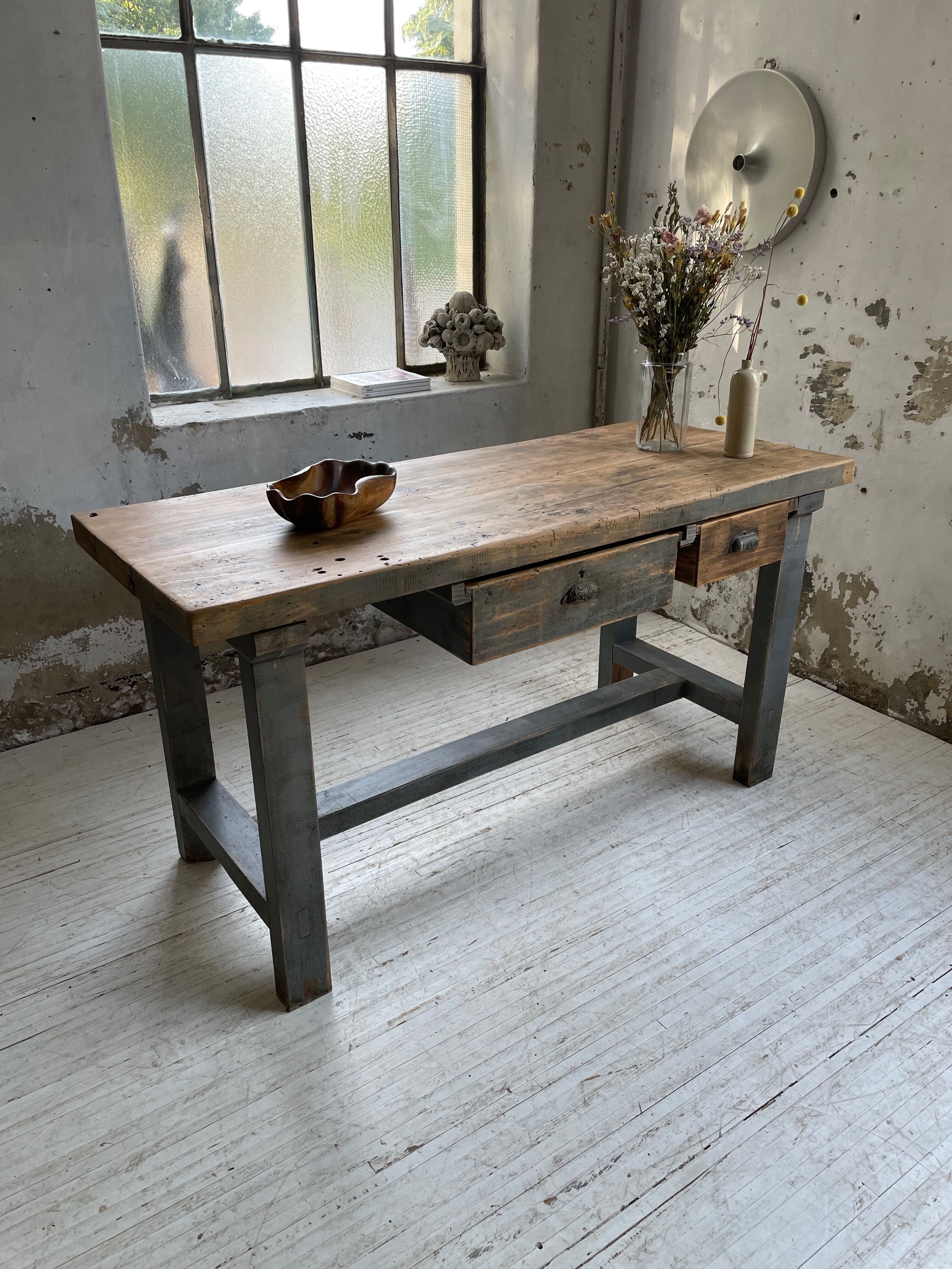 Established central island beech solid 170cm