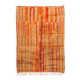 Moroccan Berber rug Mrirt brown red orange modern