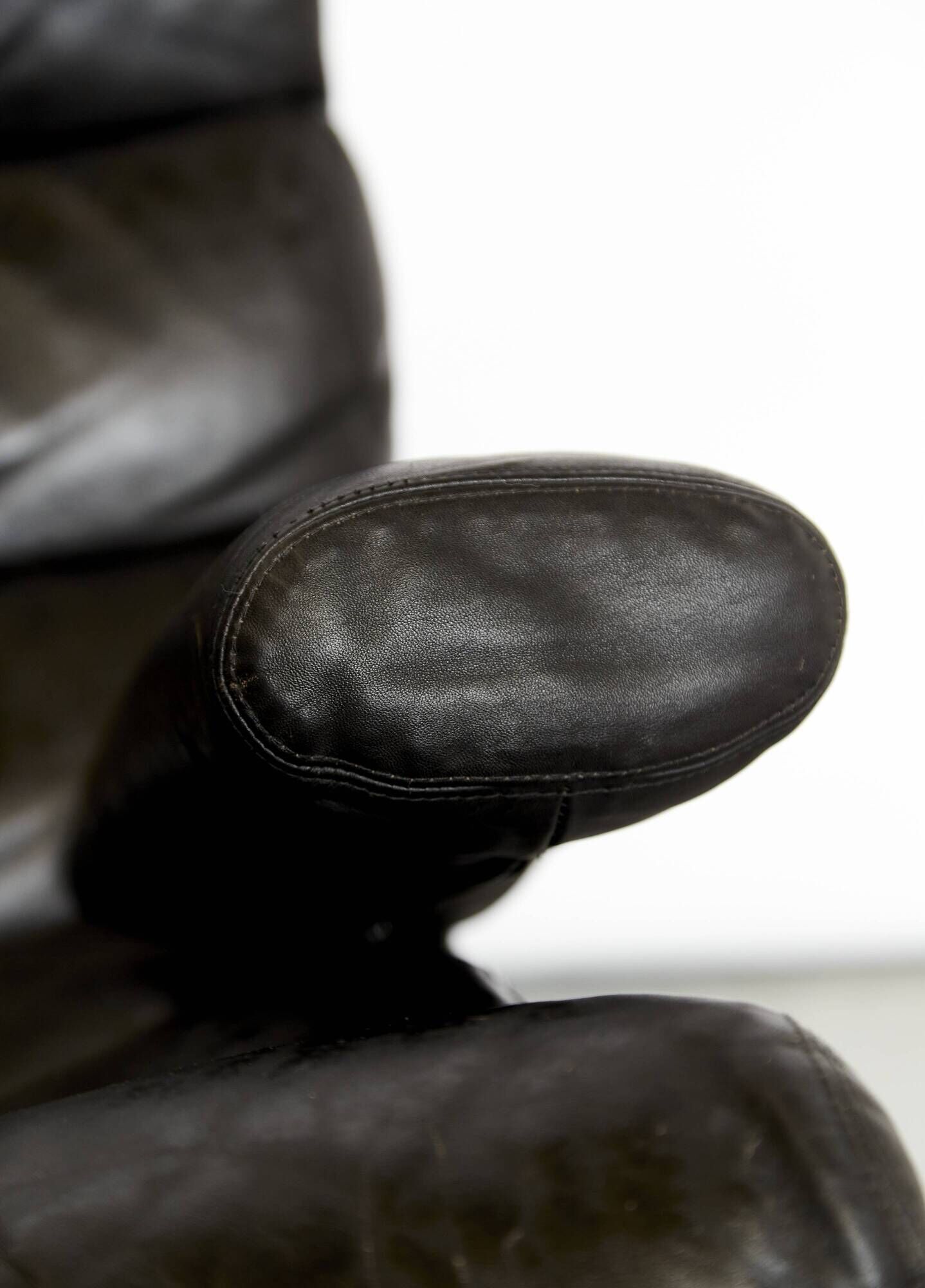 Sinus Armchair with Ottoman by Reinhold Adolf & Hans-Jürgen Schräpfer for Cor
