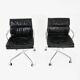 Set of 2 Armchairs by Charles & Ray Eames for Ring Mobelfabrikk Norway, 1970s