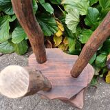 Pair of brutalist stools